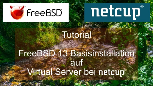 Netcup FreeBSD 13 Installation