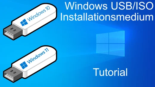 Windows 10/11 Installationsmedien erstellen